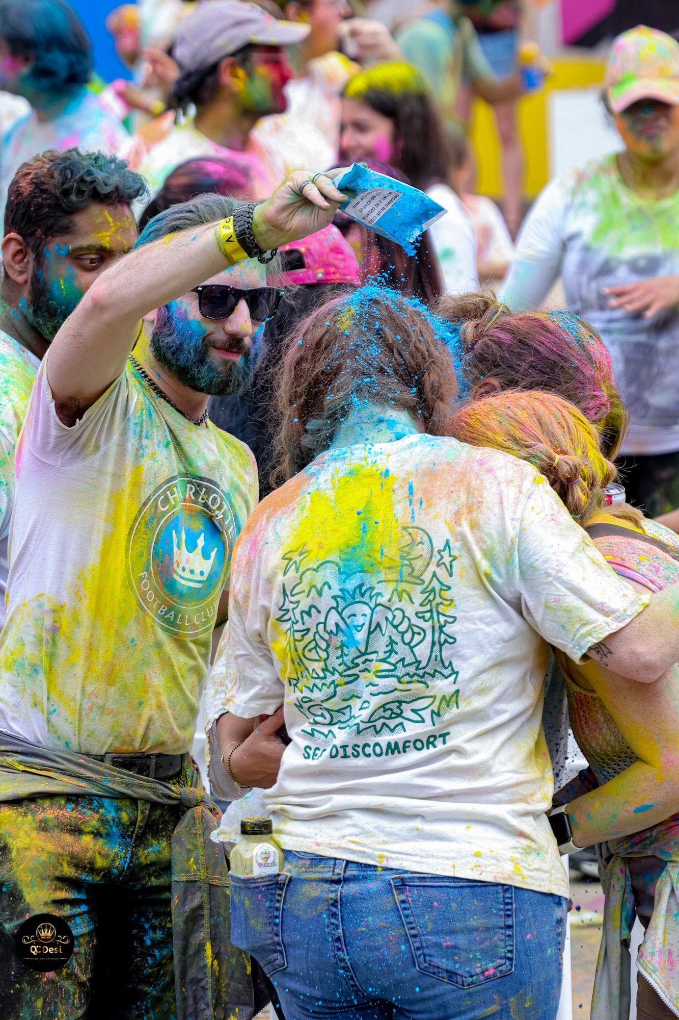 QCDesi event photo: queen city holi 6453